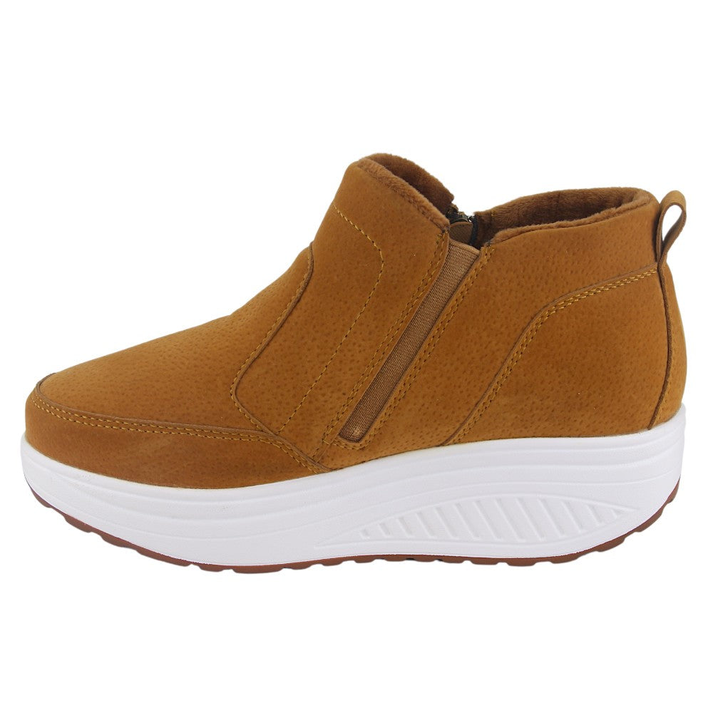 Botin Funway Mujer Tija-32 Camel Casual