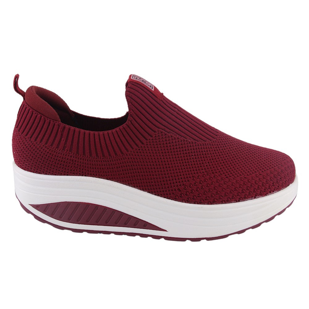 Zapatilla Funway Mujer Tija-40 Rojo Casual