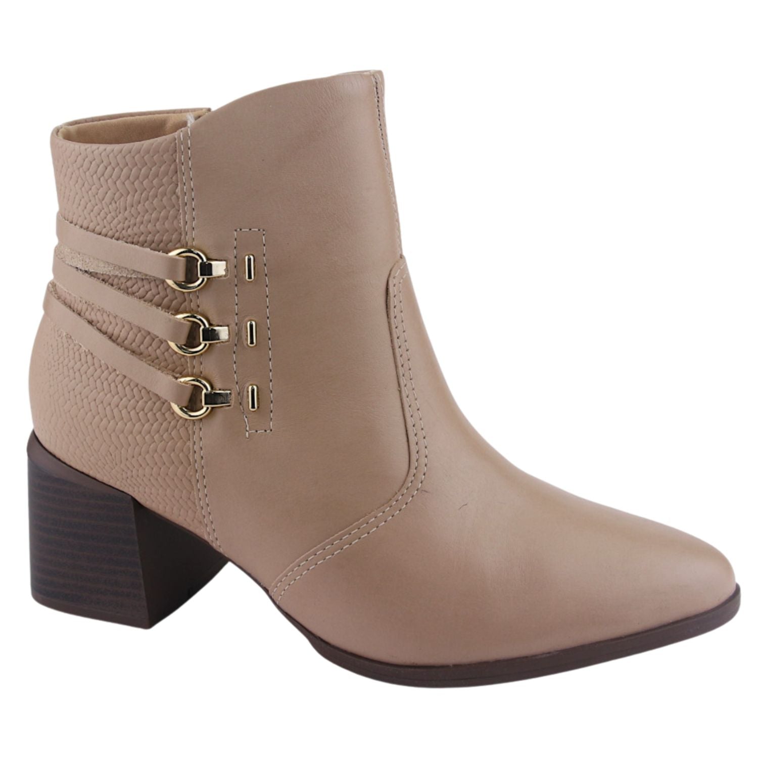 Botin Comfortflex Mujer 2198304 Nude Casual