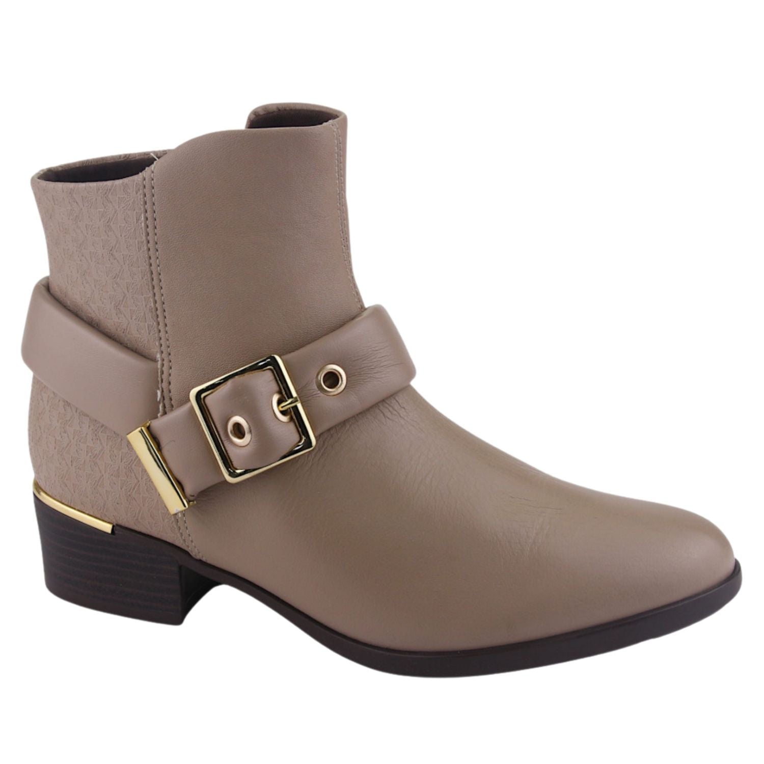 Botin Comfortflex Mujer 2269303 Beige Moda