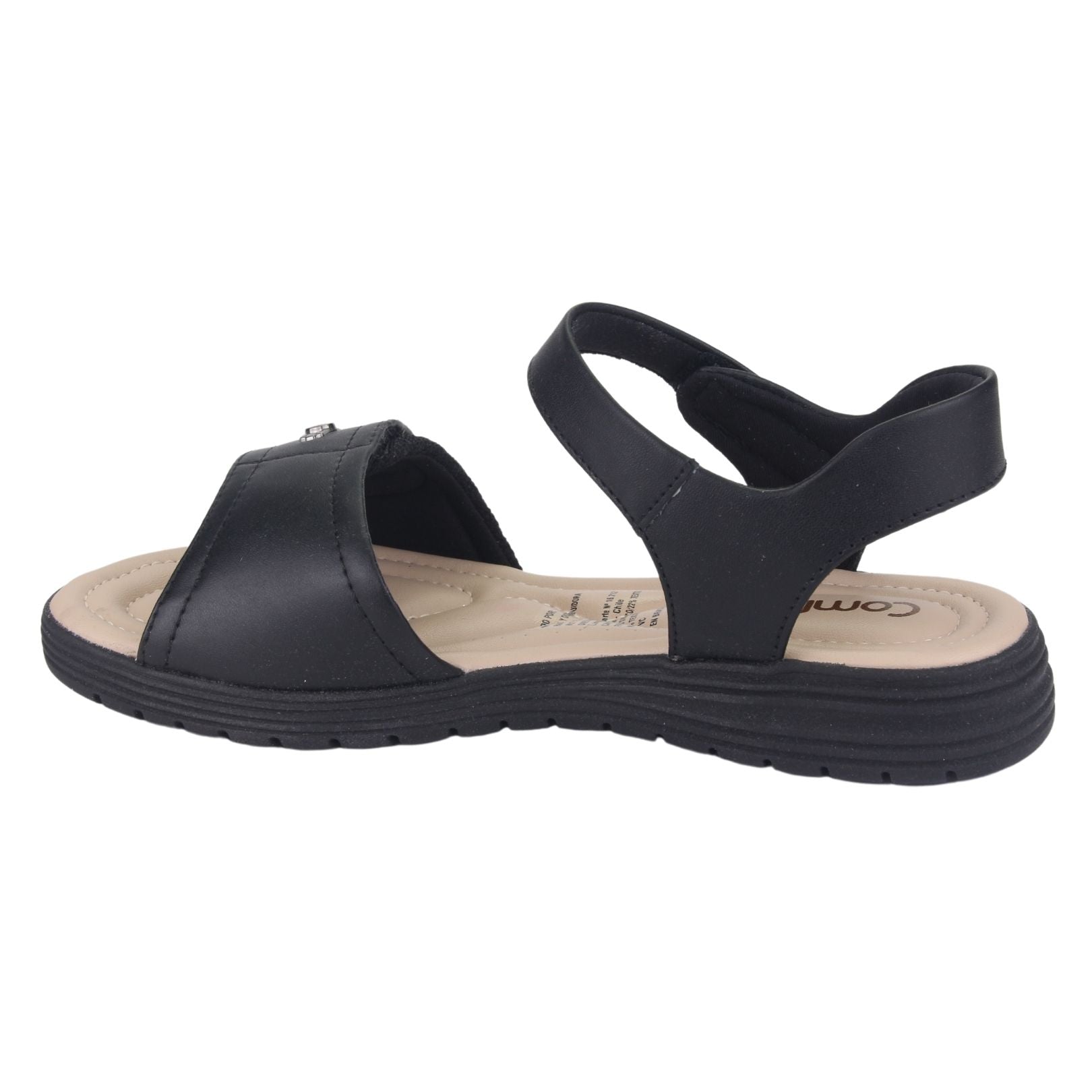 Sandalia Comfortflex Mujer 2251403 Negro Moda