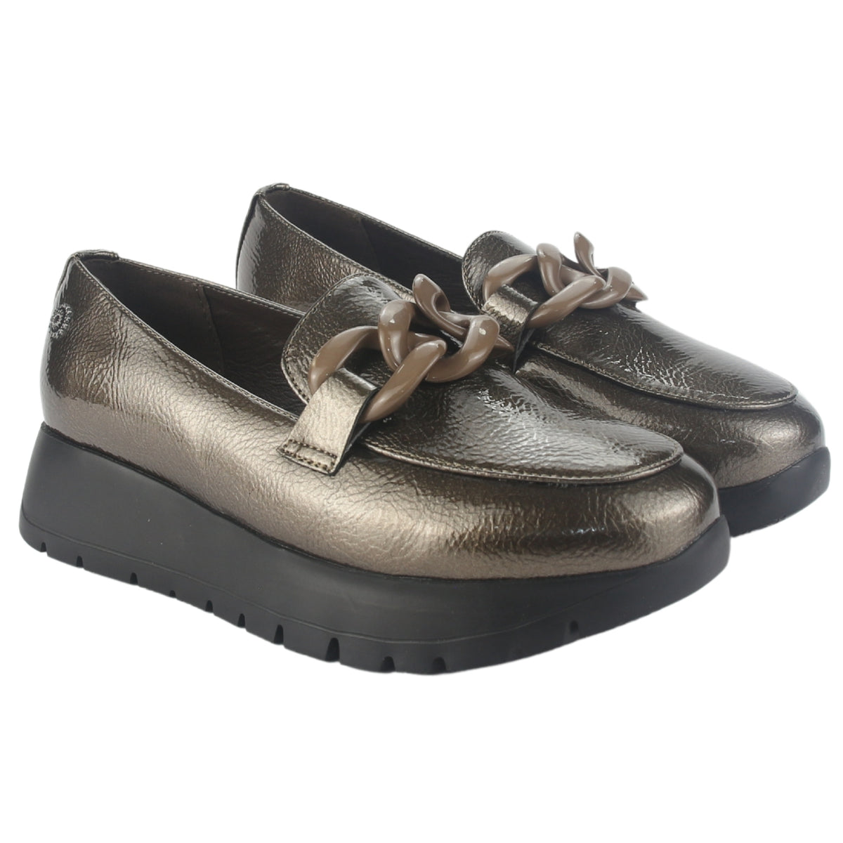 Mocasin Chalada Mujer Wonder-1 Café Casual