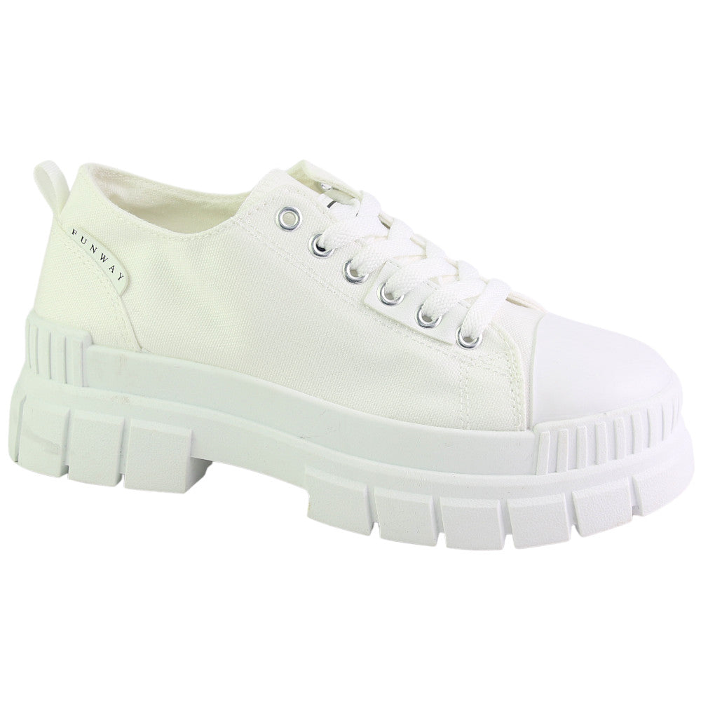 Zapatilla Funway Mujer Best-2 Blanco Urbano