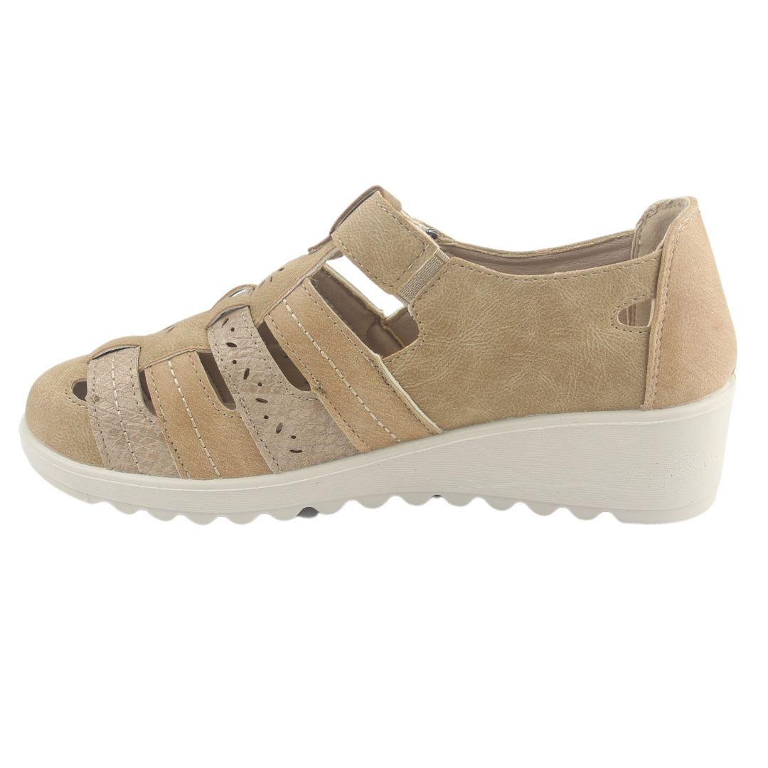 Zapato Chalada Mujer Deza-2 Beige Casual