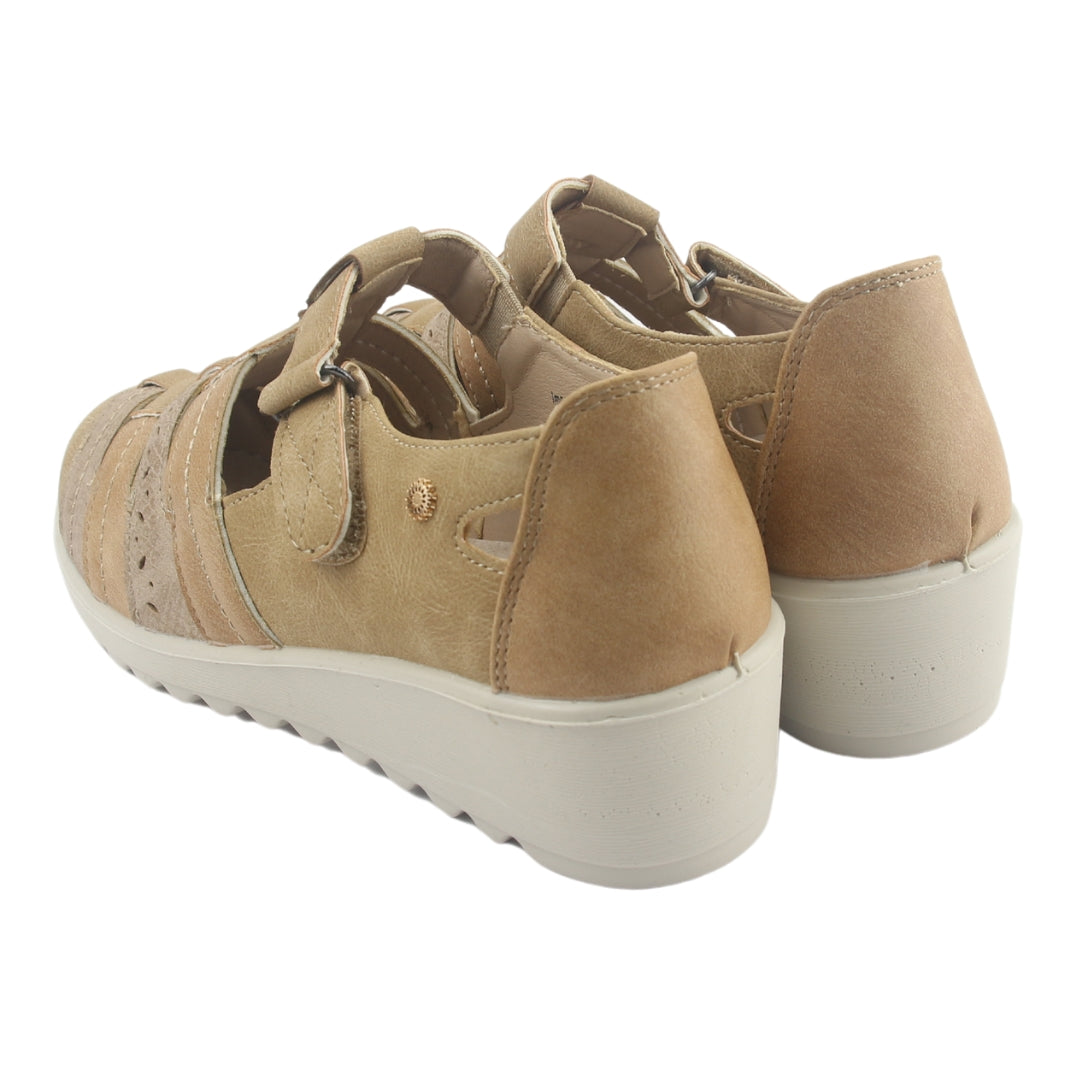 Zapato Chalada Mujer Deza-2 Beige Casual