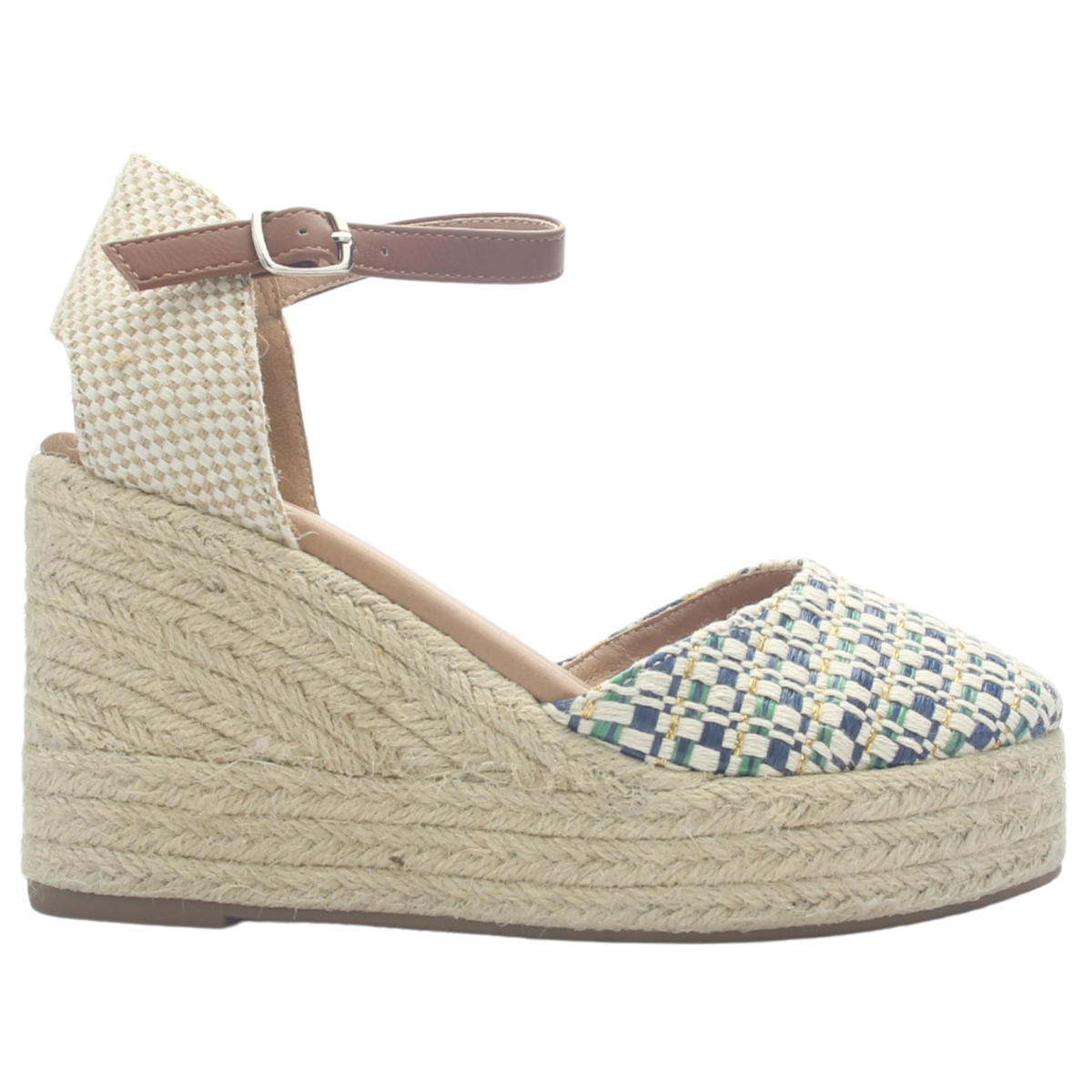 Zapato de mujer Azul Casual Chalada Dijon-5