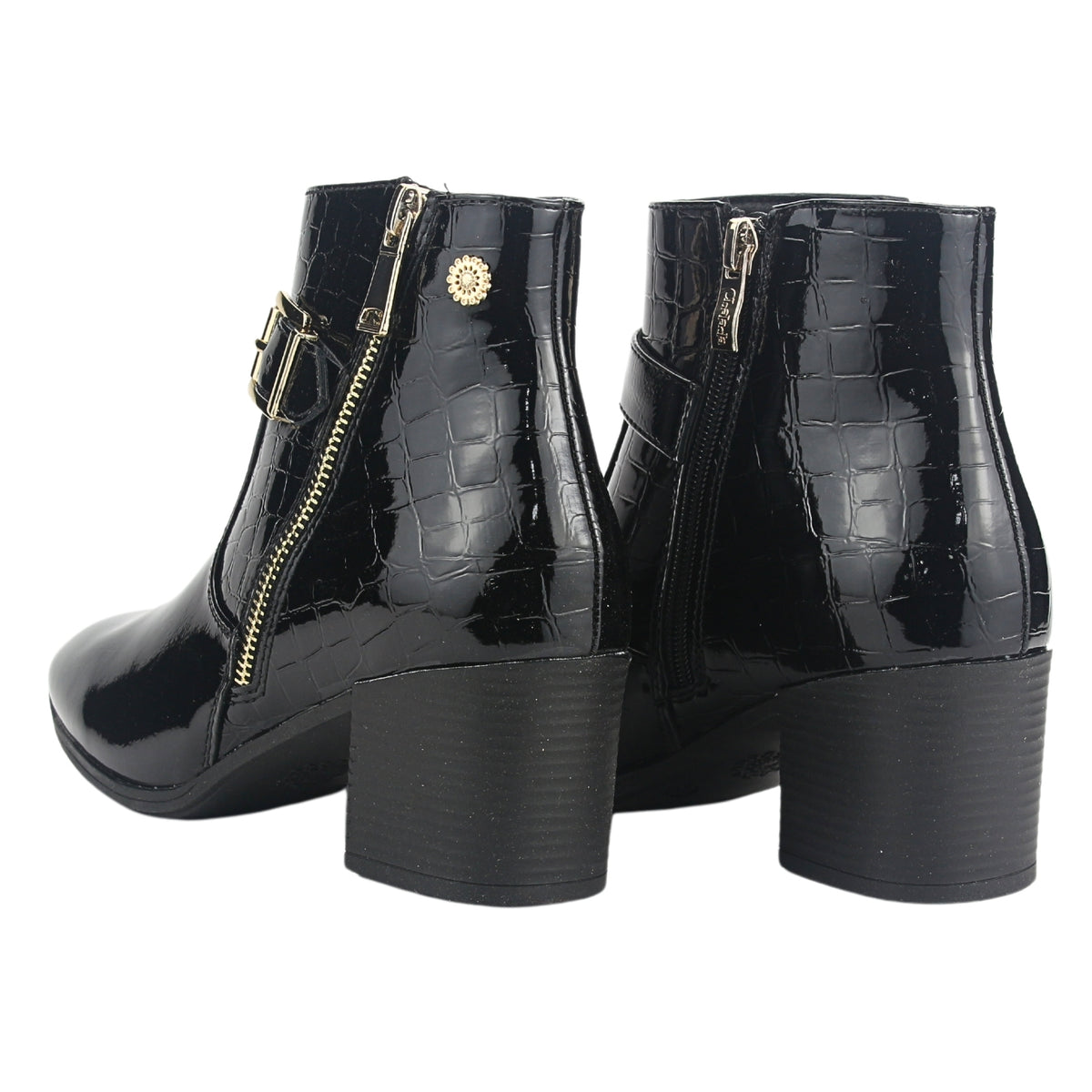 Botin Chalada Mujer Gally-4 Negro Casual