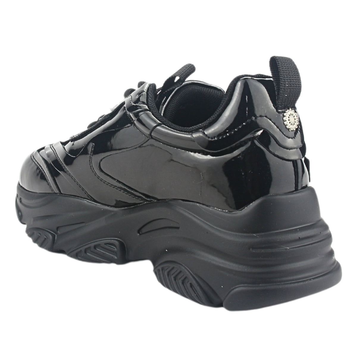 Zapatilla Chalada Mujer Mad-1 V Negro Urbano