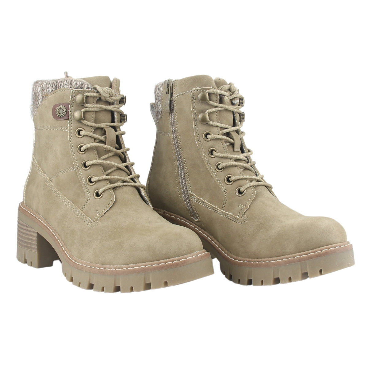 Botin Chalada Mujer Sindy-1 Beige Casual