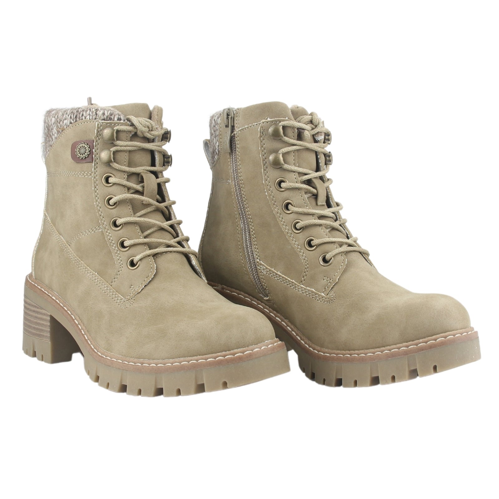 Botin Chalada Mujer Sindy-1 Beige Casual