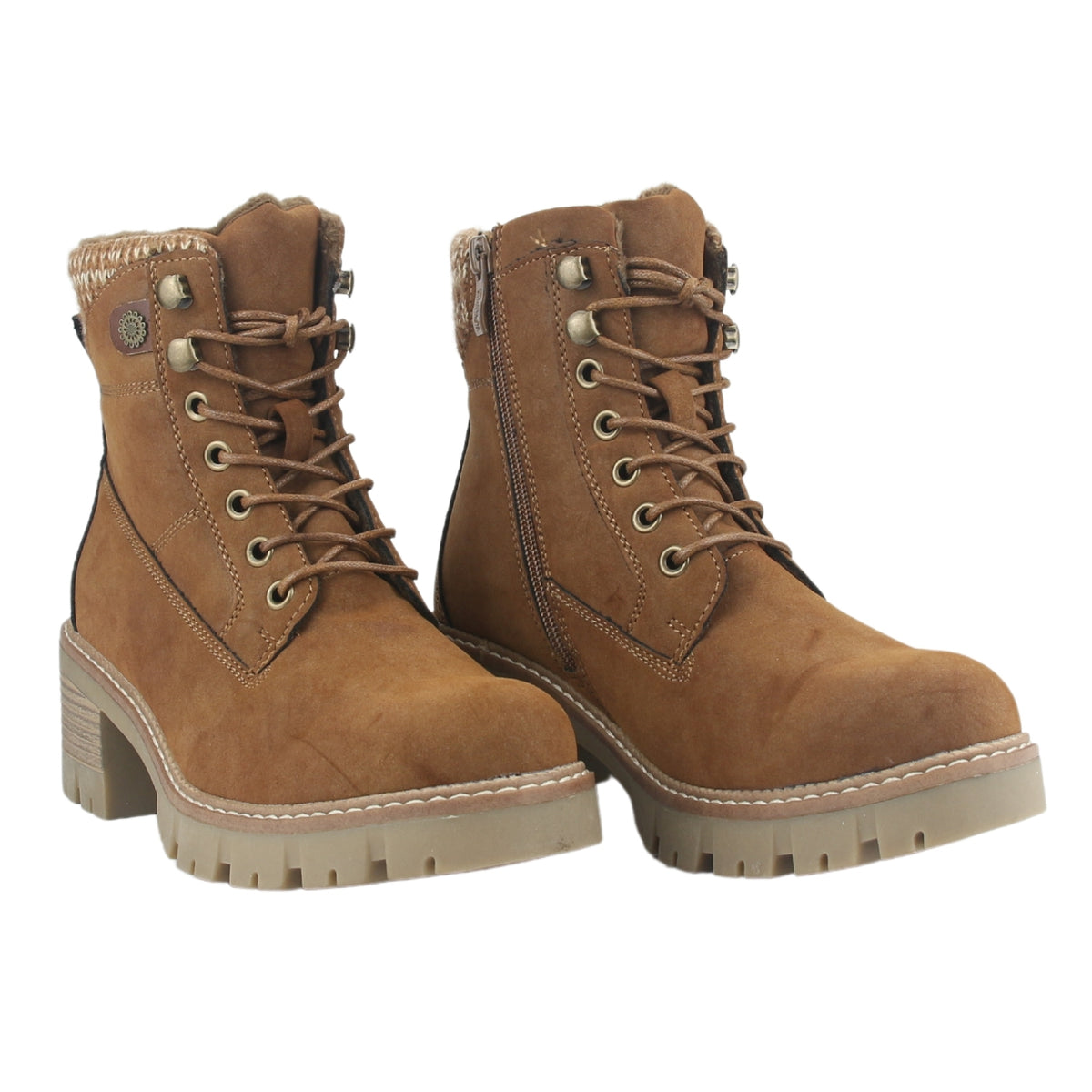 Botin Chalada Mujer Sindy-1 Café Casual