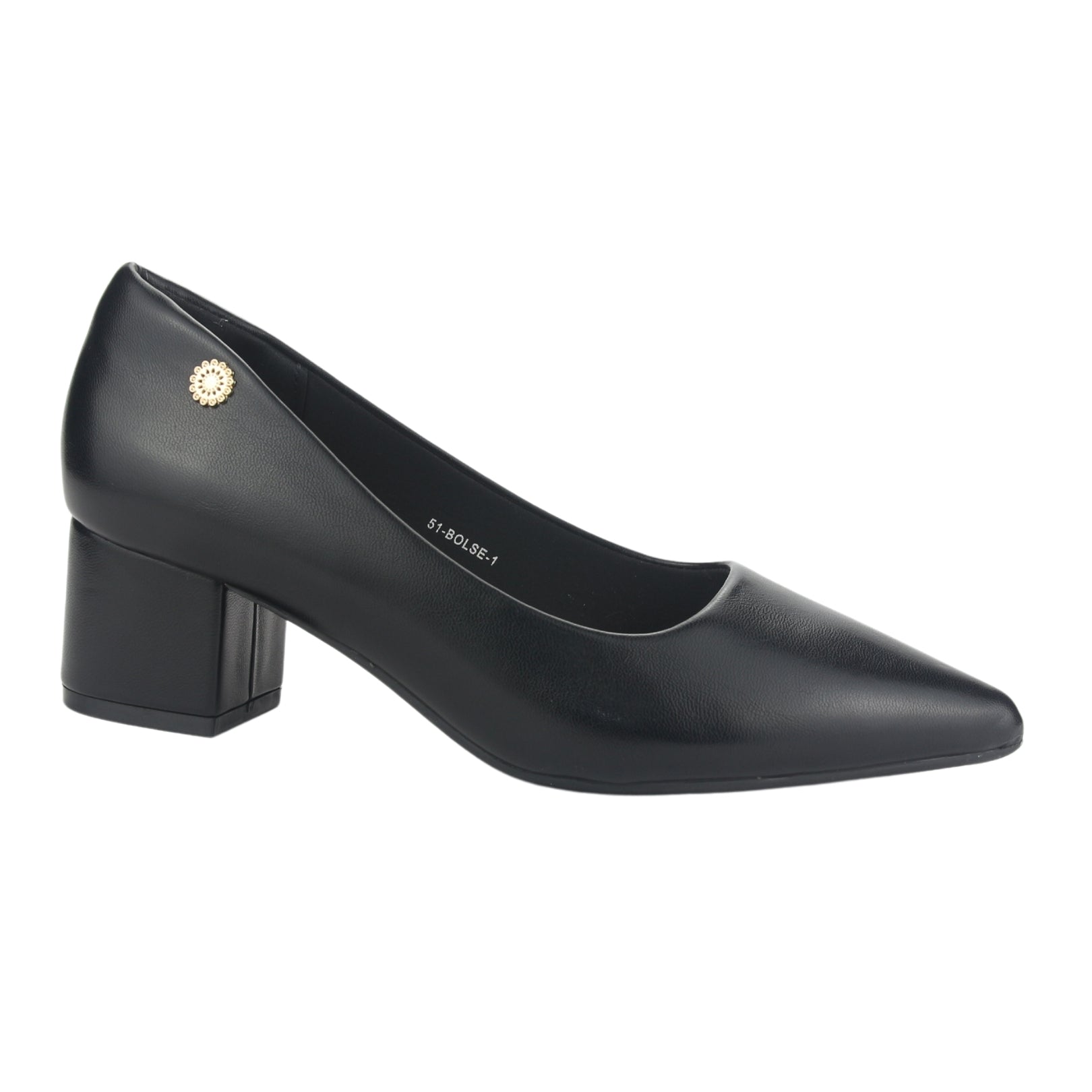 Zapato Chalada Mujer Bolse-1 Negro Casual