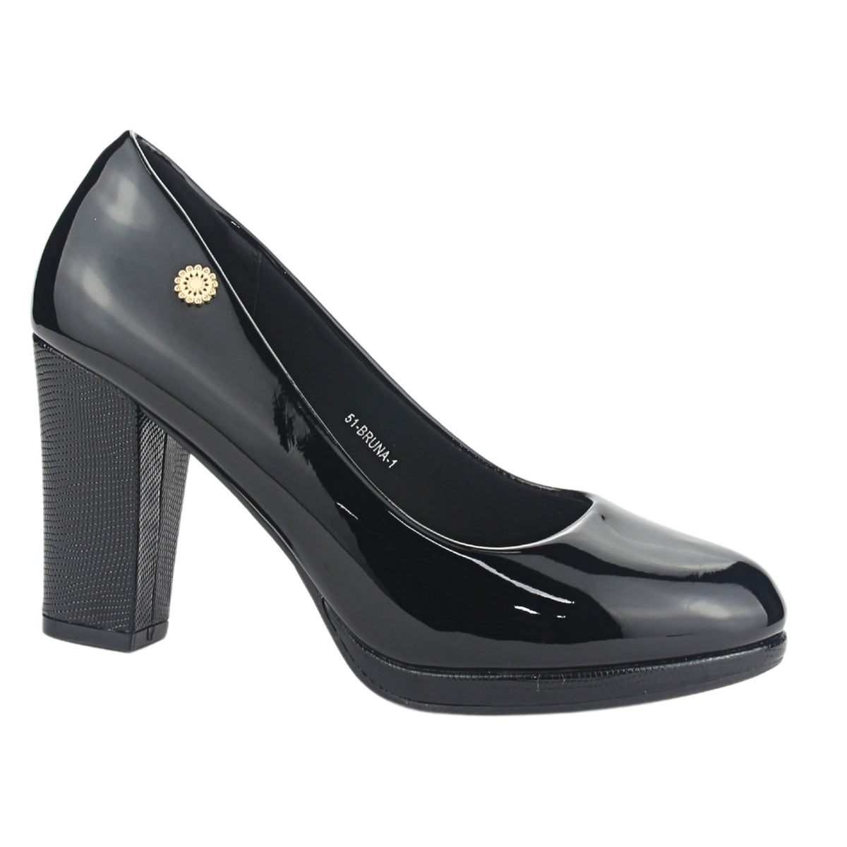 Zapato Chalada Mujer Bruna-1 Negro Casual