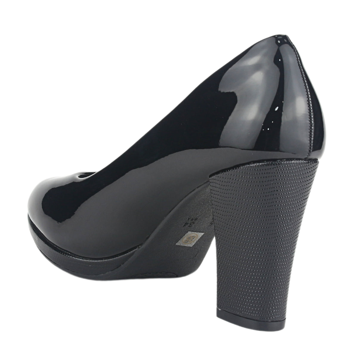 Zapato Chalada Mujer Bruna-1 Negro Casual