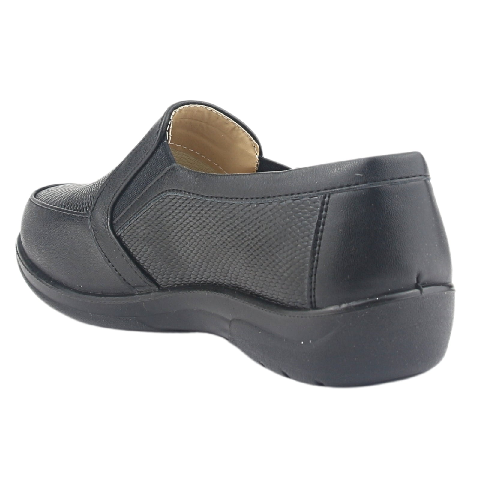 Zapato Chalada Mujer Prince-1 Negro Casual