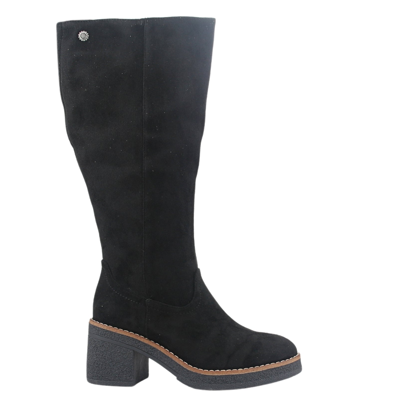 Bota Chalada Mujer Bricca-1 Negro Casual