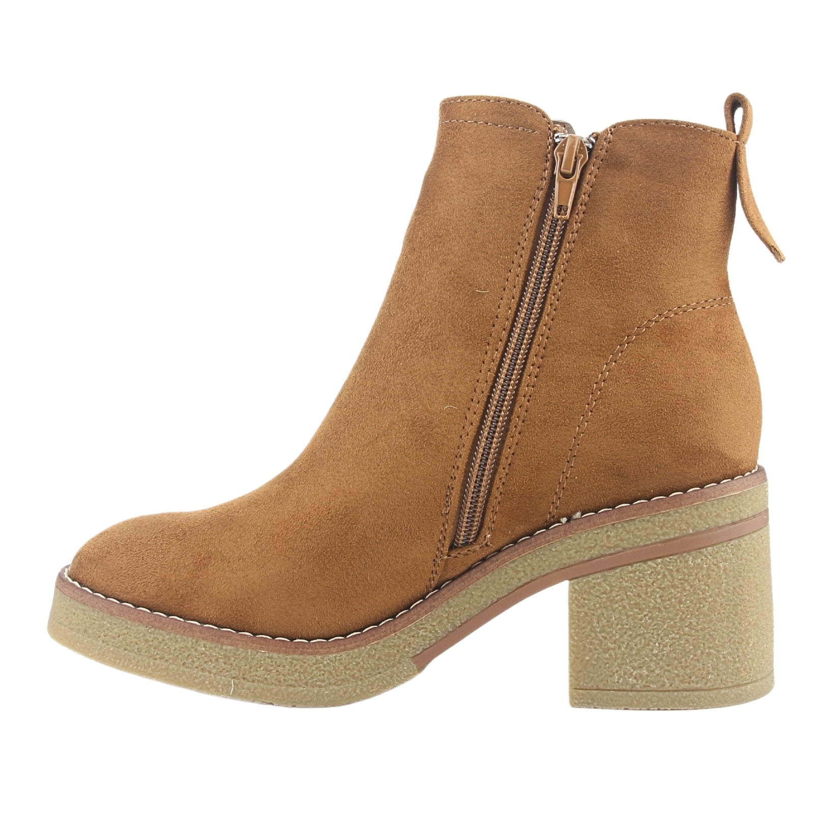 Botin Chalada Mujer Bricca-2 Café Casual
