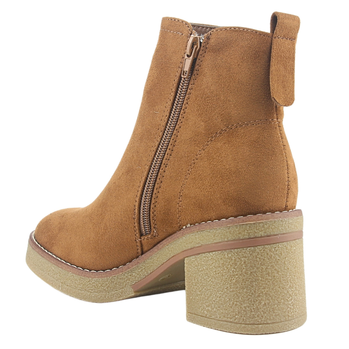 Botin Chalada Mujer Bricca-2 Café Casual