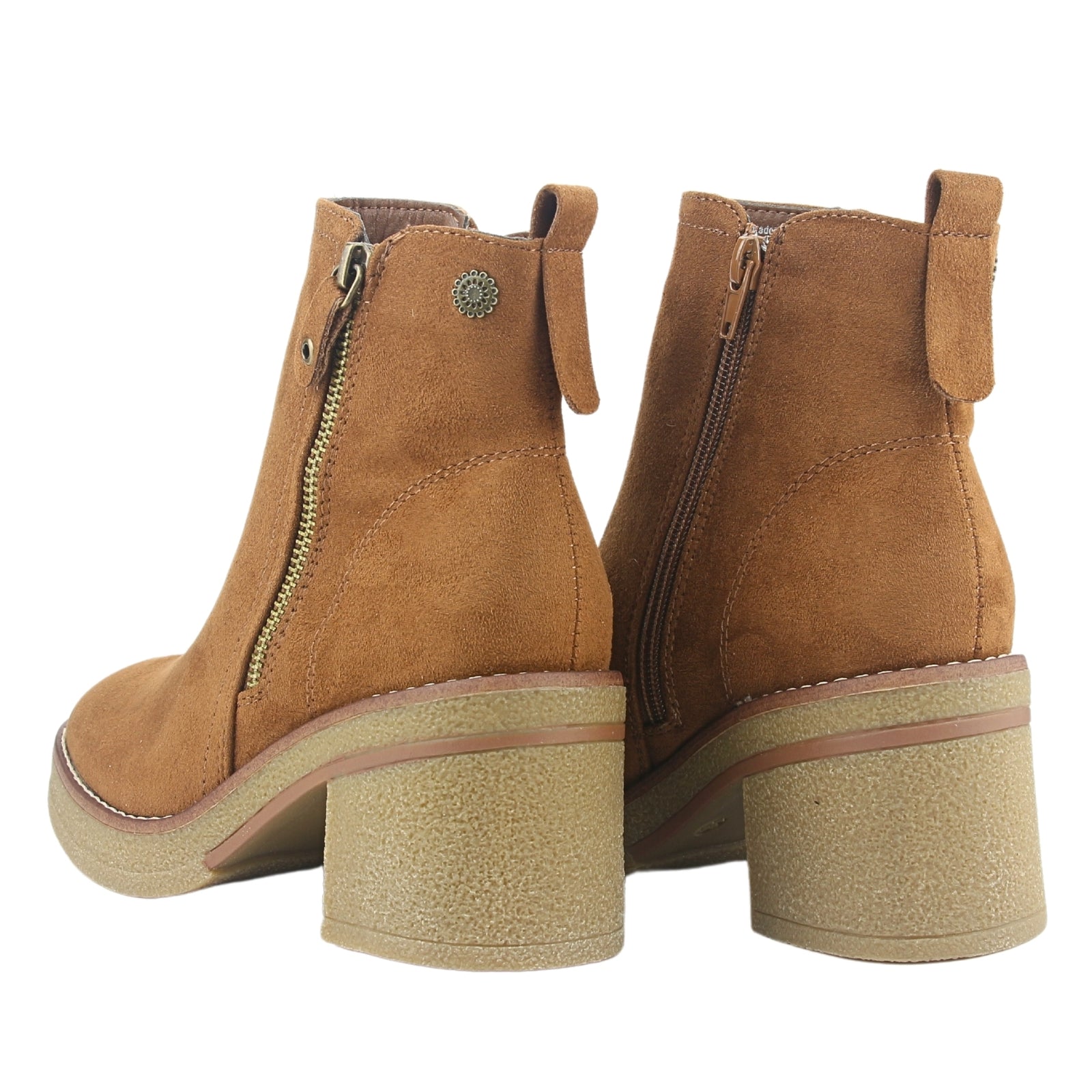 Botin Chalada Mujer Bricca-2 Café Casual