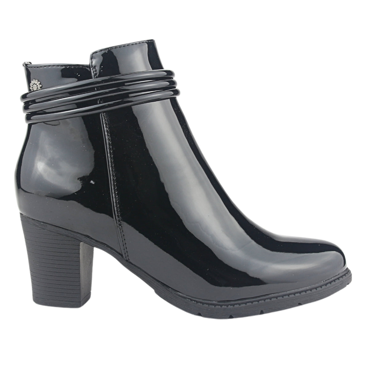 Botin Chalada Mujer Daya-8 V Negro Casual