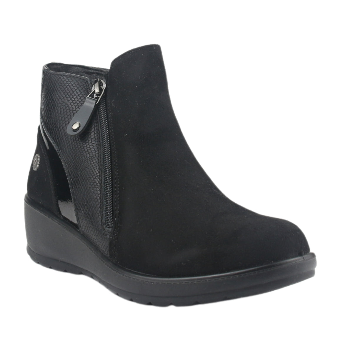 Botin Chalada Mujer Confort-5 Negro Casual