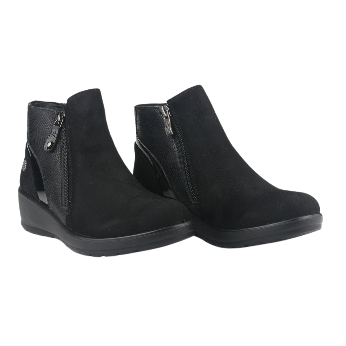 Botin Chalada Mujer Confort-5 Negro Casual