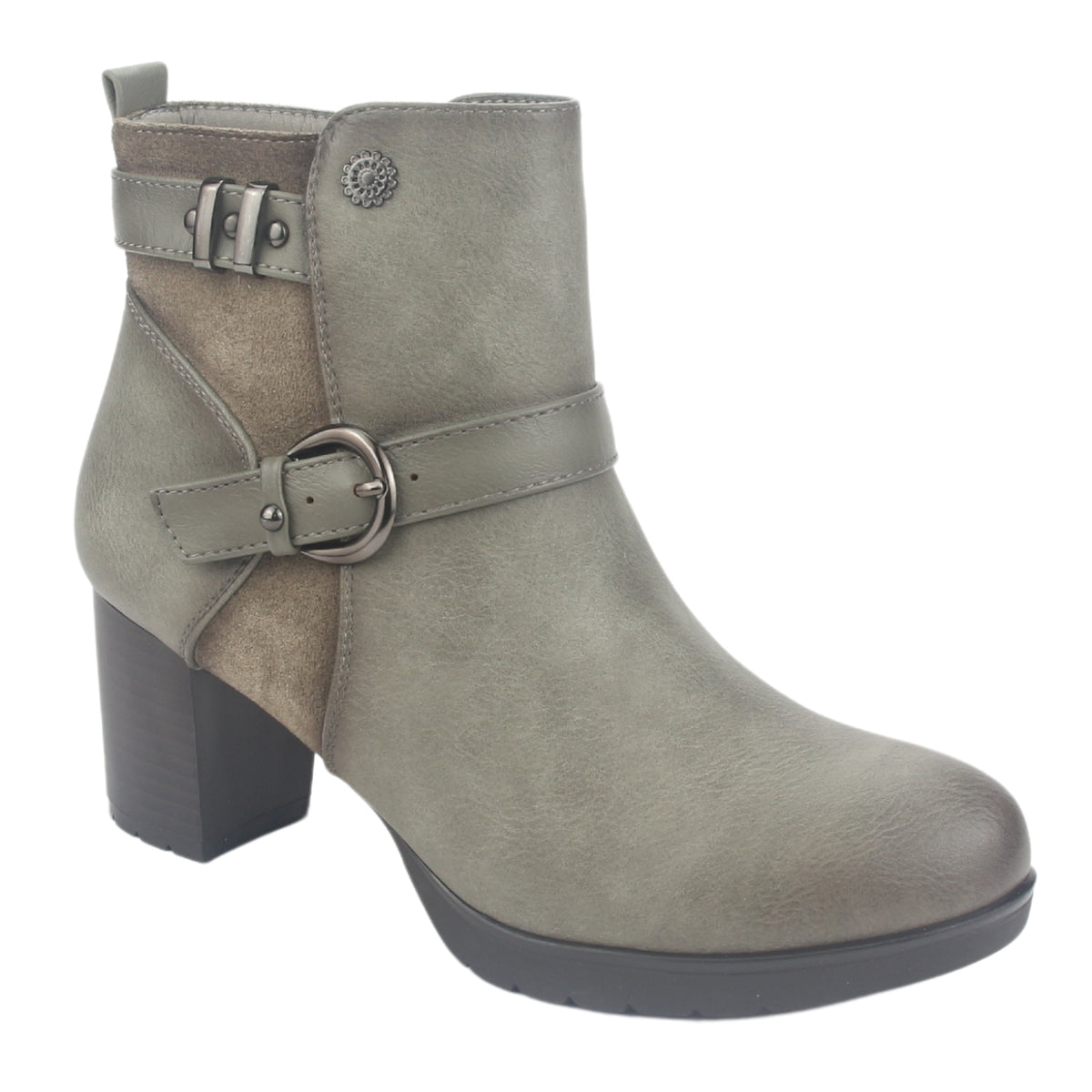 Botin Chalada Mujer Lelia-1 Taupe Casual
