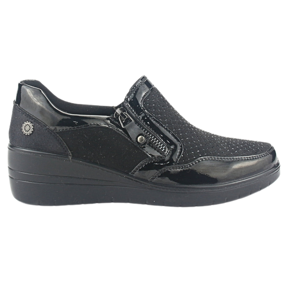 Zapato Chalada Mujer Matter-15 Negro Casual