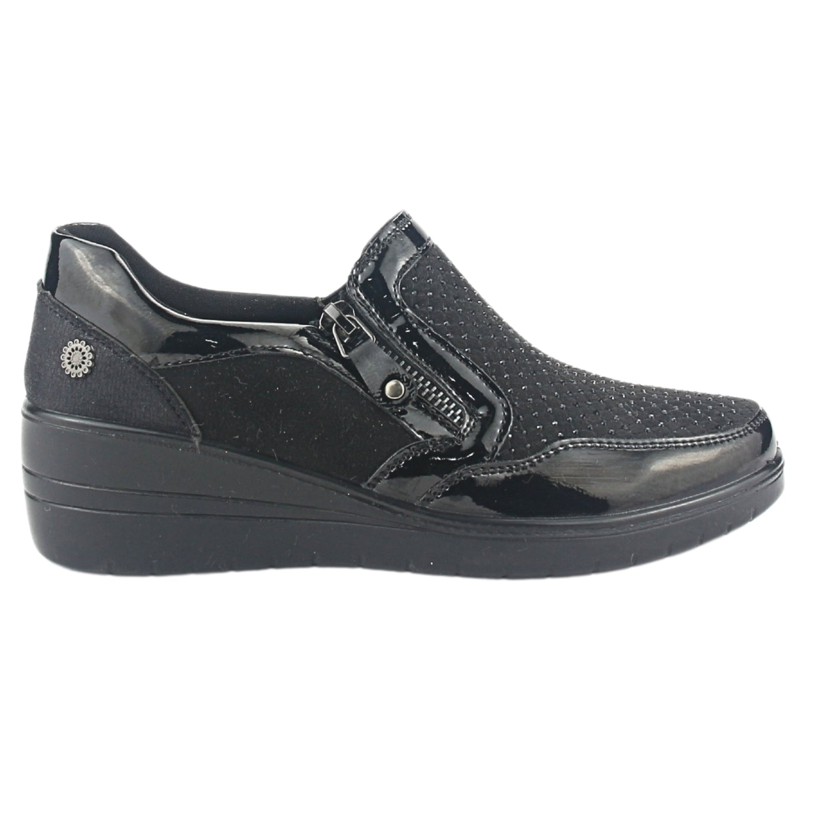 Zapato Chalada Mujer Matter-15 Negro Casual