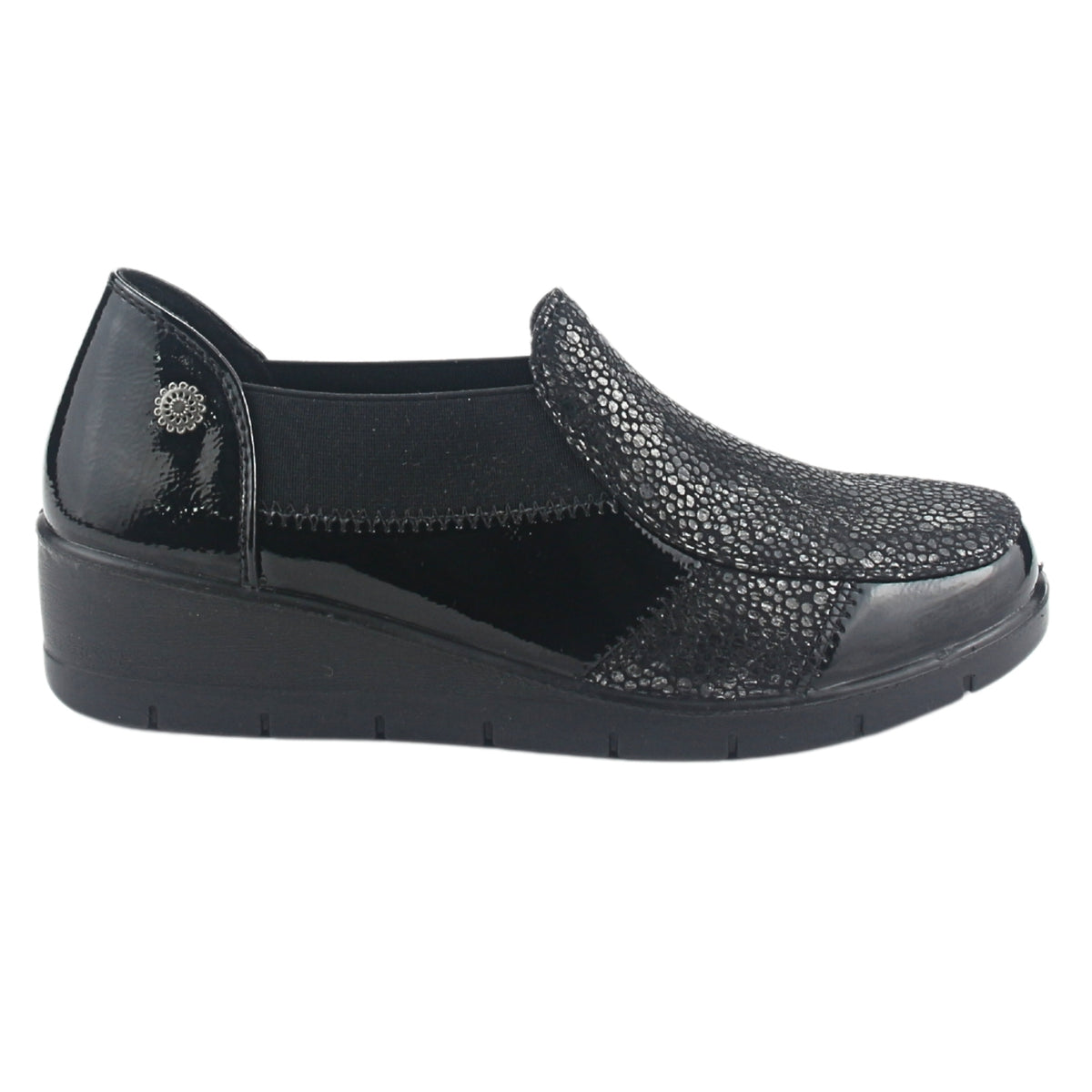 Zapato Chalada Mujer Olga-1 Negro Casual
