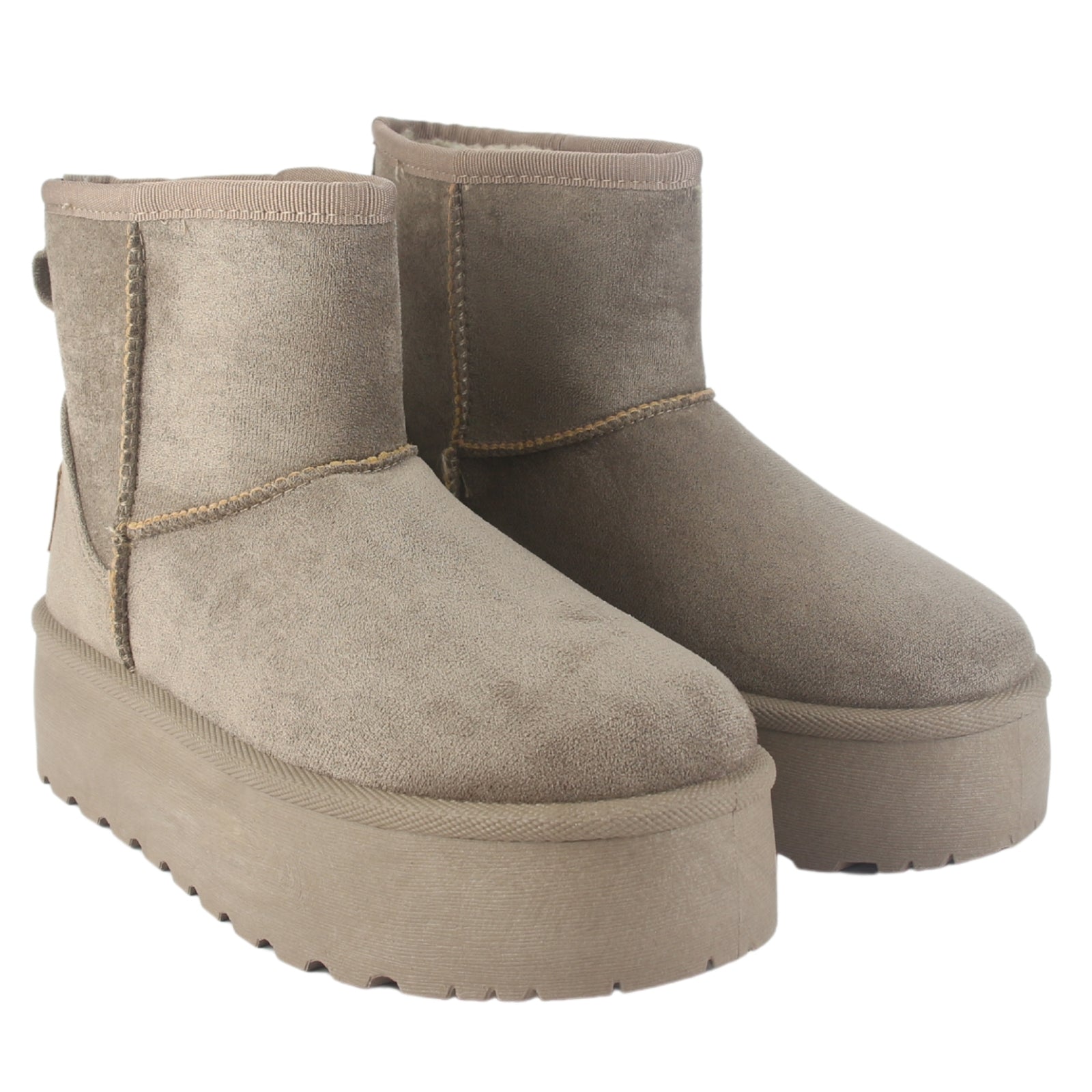 Botin Chalada Mujer Pinguih-2 Taupe Casual