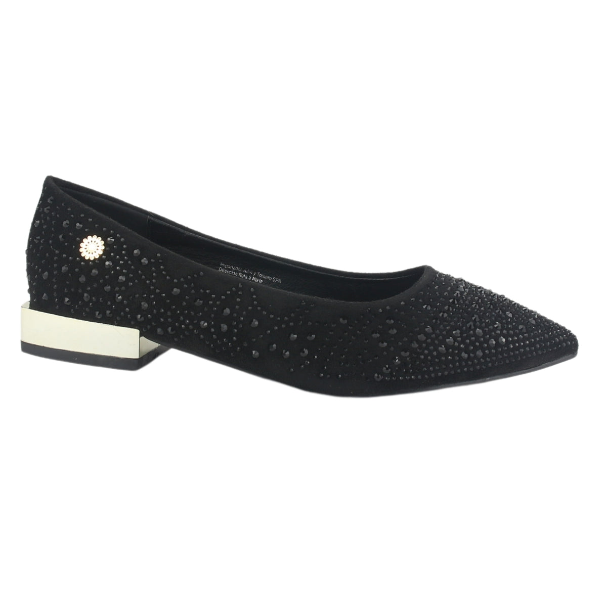 Zapato Chalada Mujer Merc-1 Negro Casual