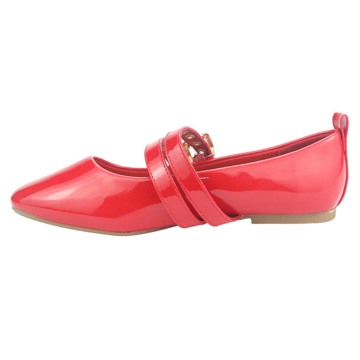 Ballerina Chalada Mujer Miu-3 Rojo Casual