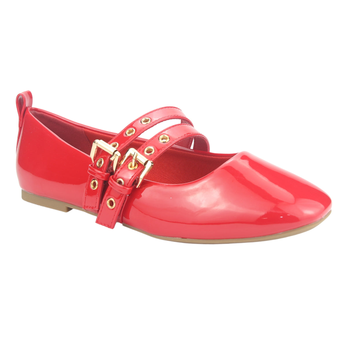 Ballerina Chalada Mujer Miu-3 Rojo Casual
