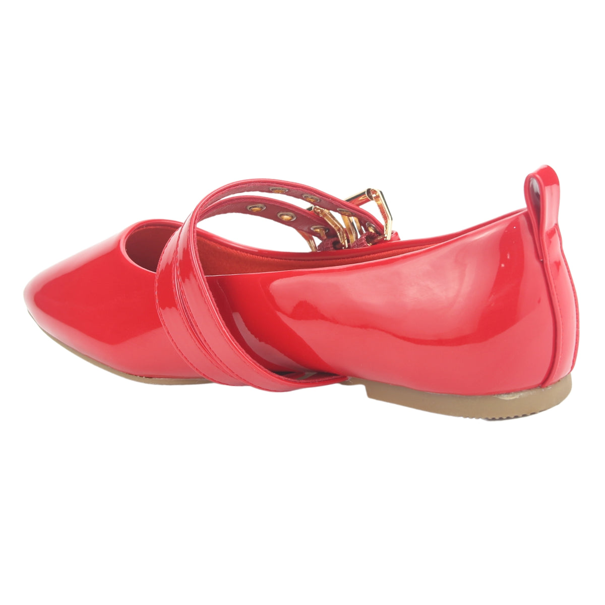 Ballerina Chalada Mujer Miu-3 Rojo Casual