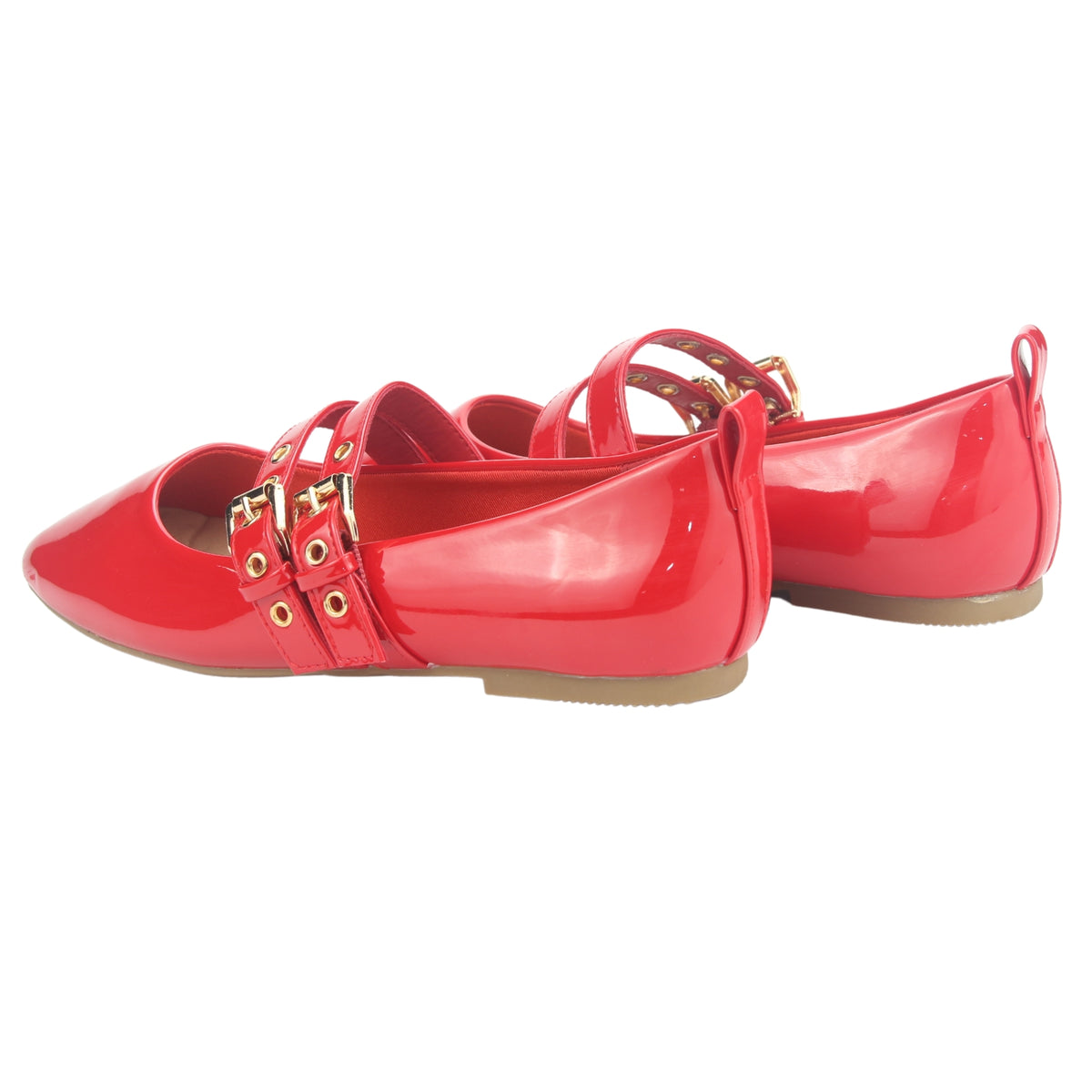 Ballerina Chalada Mujer Miu-3 Rojo Casual