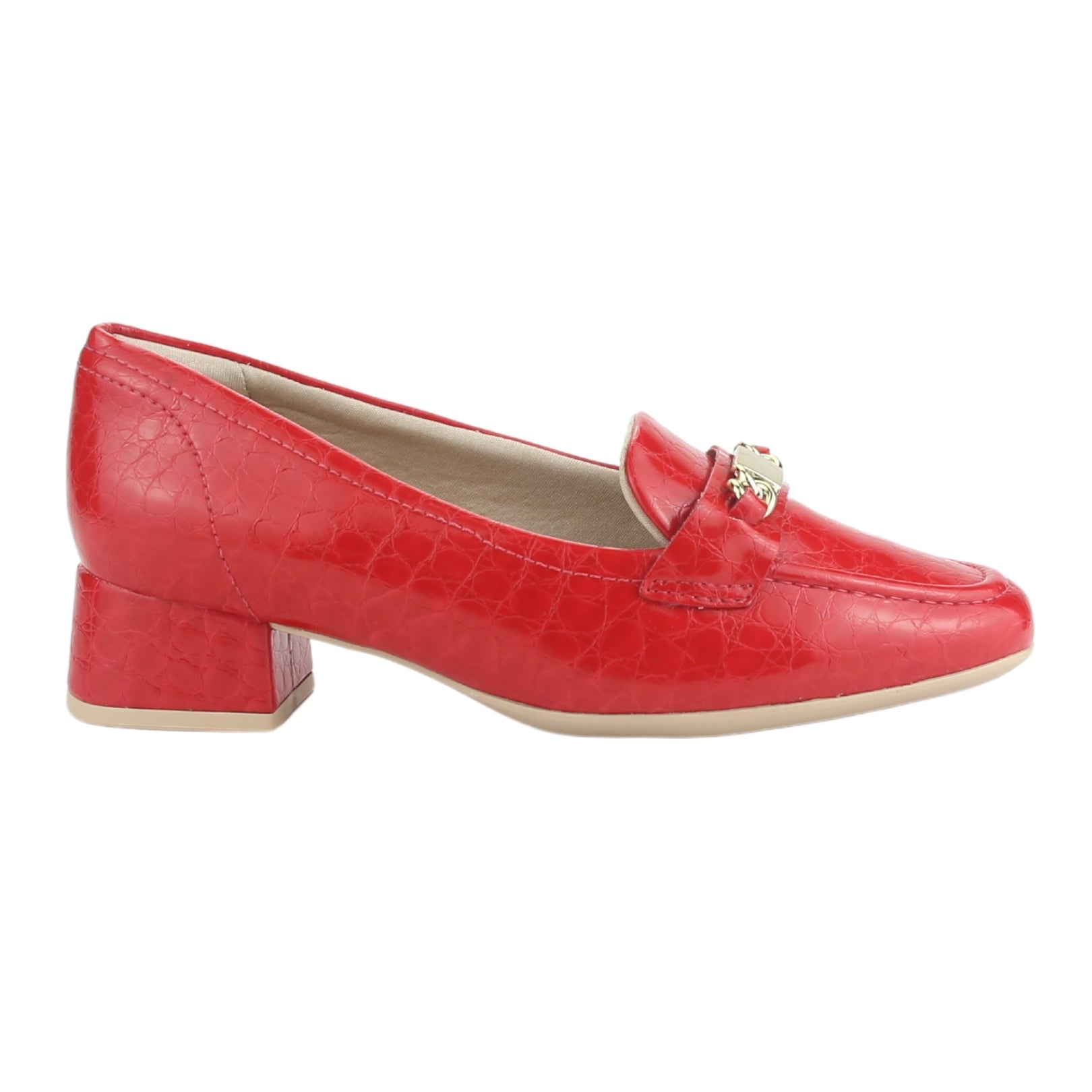 Zapato Comfortflex Mujer 2495304 Rojo Casual