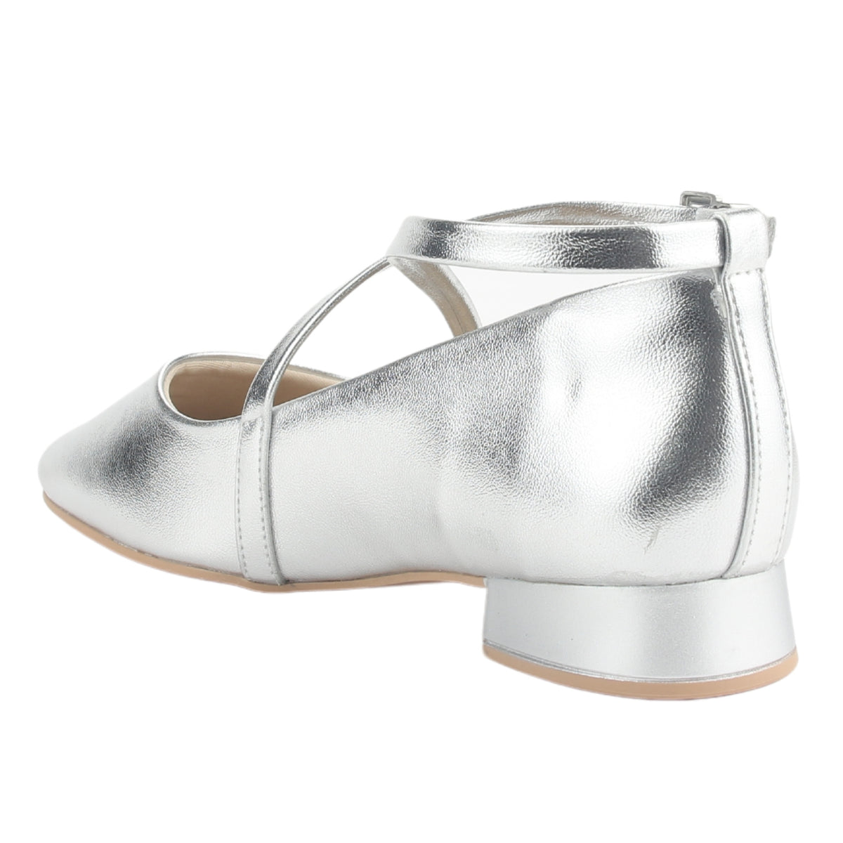 Zapato Ramarim Mujer 2415102 Plateado Casual