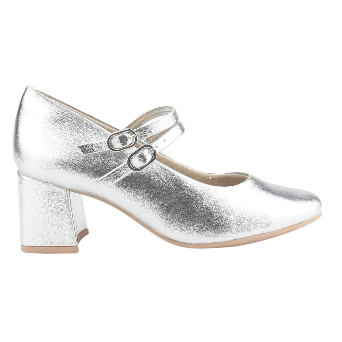 Zapato Ramarim Mujer 2417102 Plateado Casual