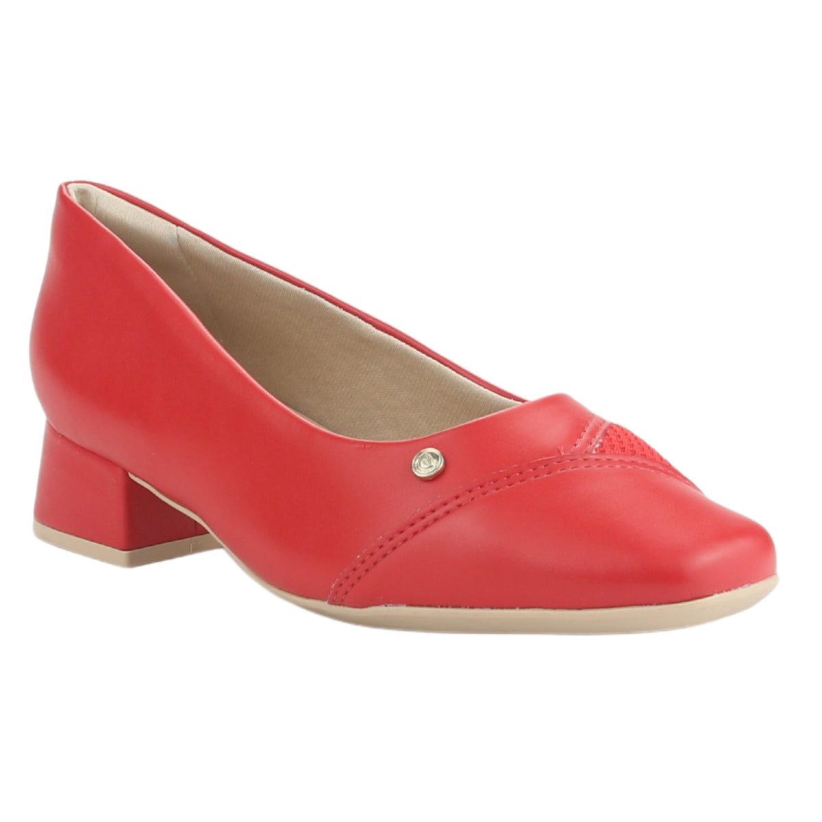 Zapato Comfortflex Mujer 2495302 Rojo Casual