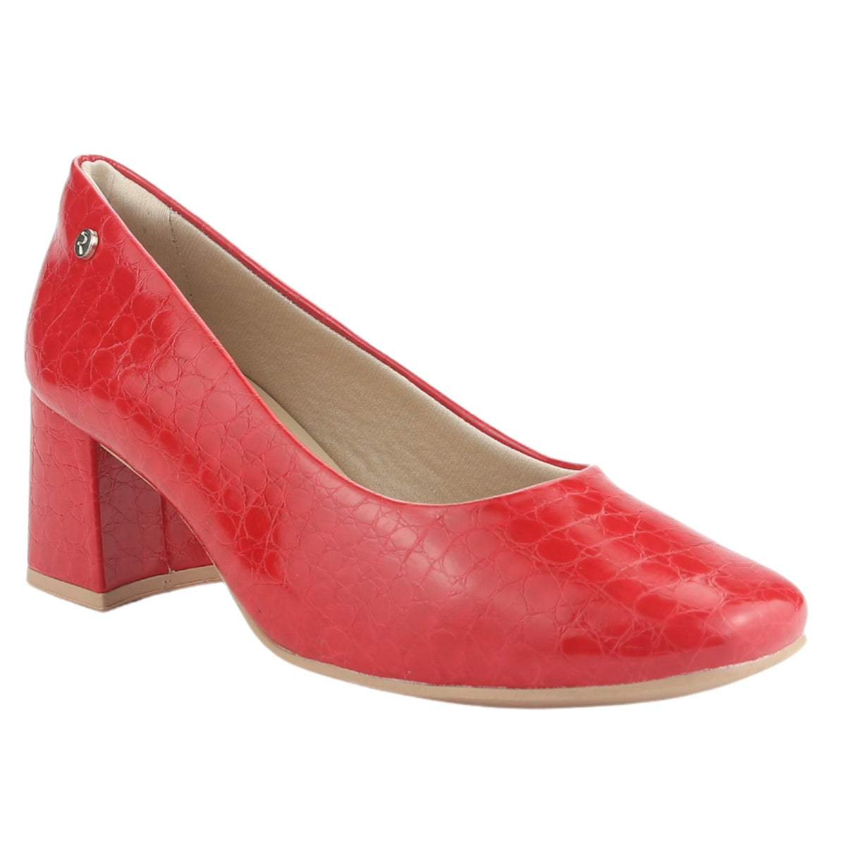 Zapato Ramarim Mujer 2417101 Rojo Casual
