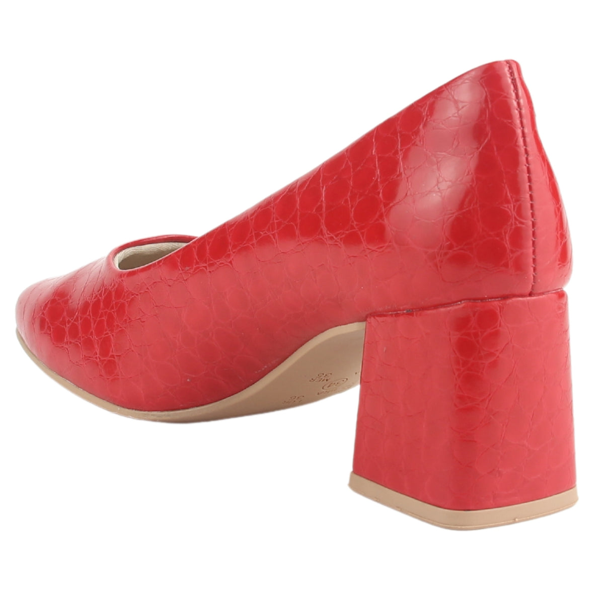 Zapato Ramarim Mujer 2417101 Rojo Casual