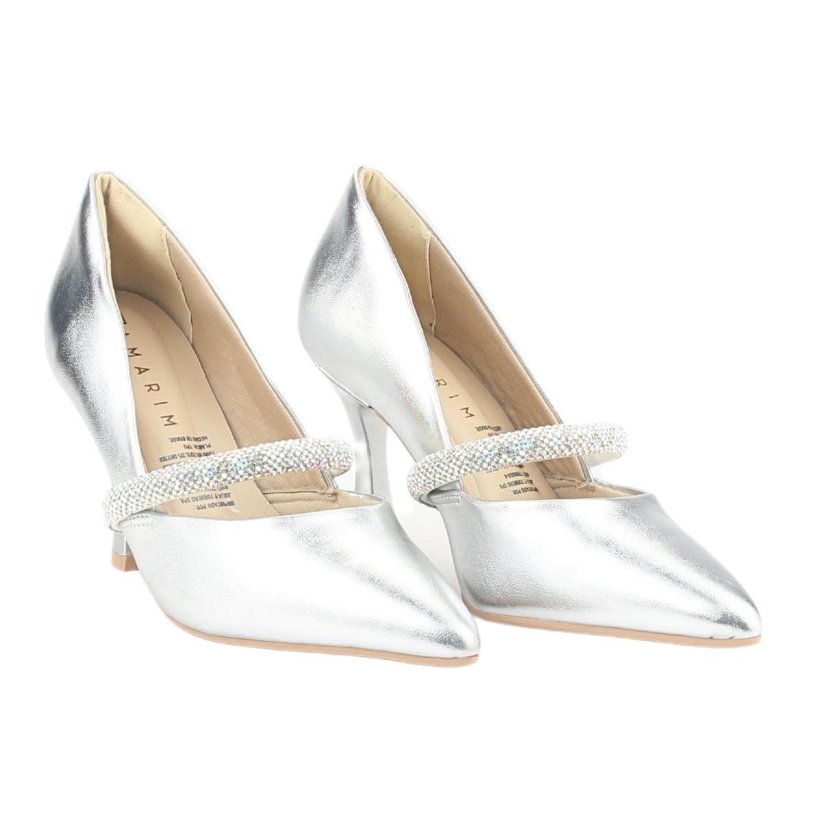 Zapato Ramarim Mujer 2418103 Plateado Casual