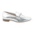 Mocasin Via Marte Mujer 075-007-01 Plateado Casual