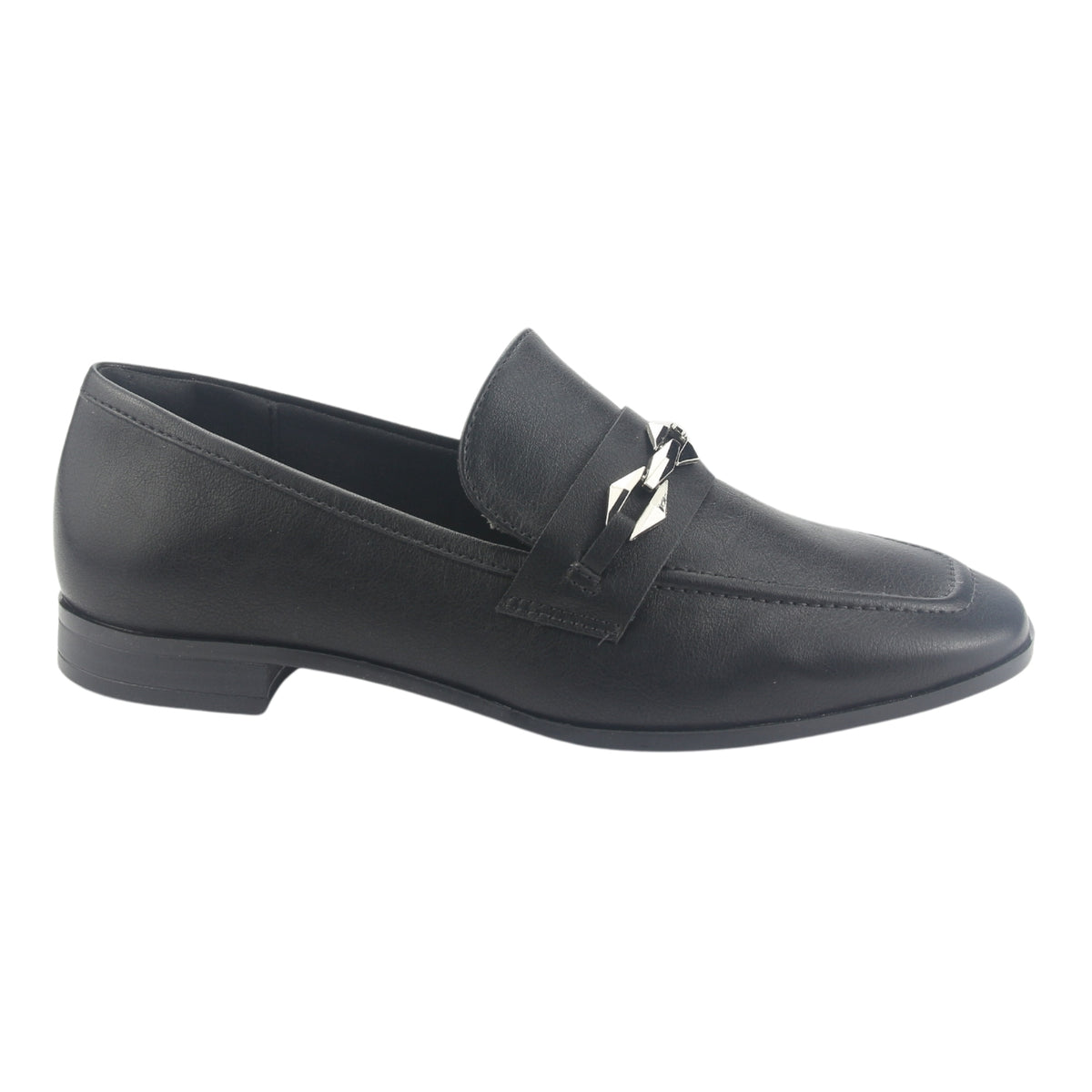 Zapato Via Marte Mujer 075-007-01 Negro Casual