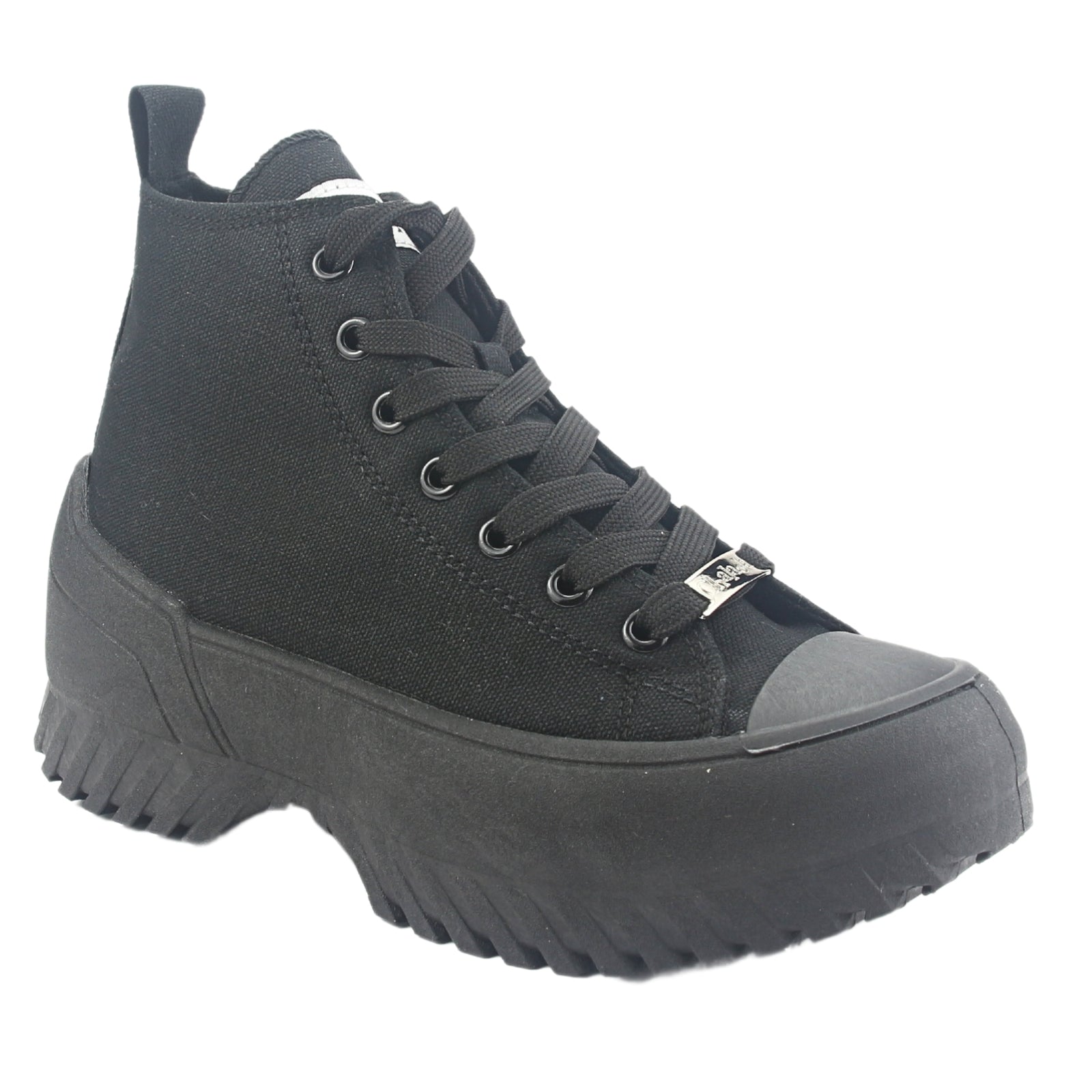 Zapatilla Chalada Mujer Bistro-4 Negro Urbano