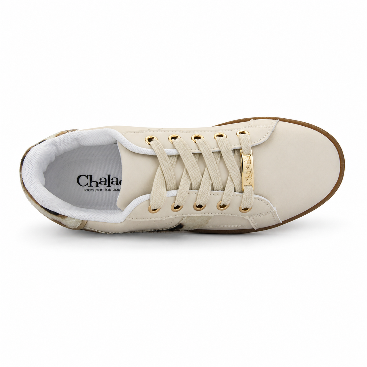Zapatilla Beige Mujer Urbano Chalada Pita