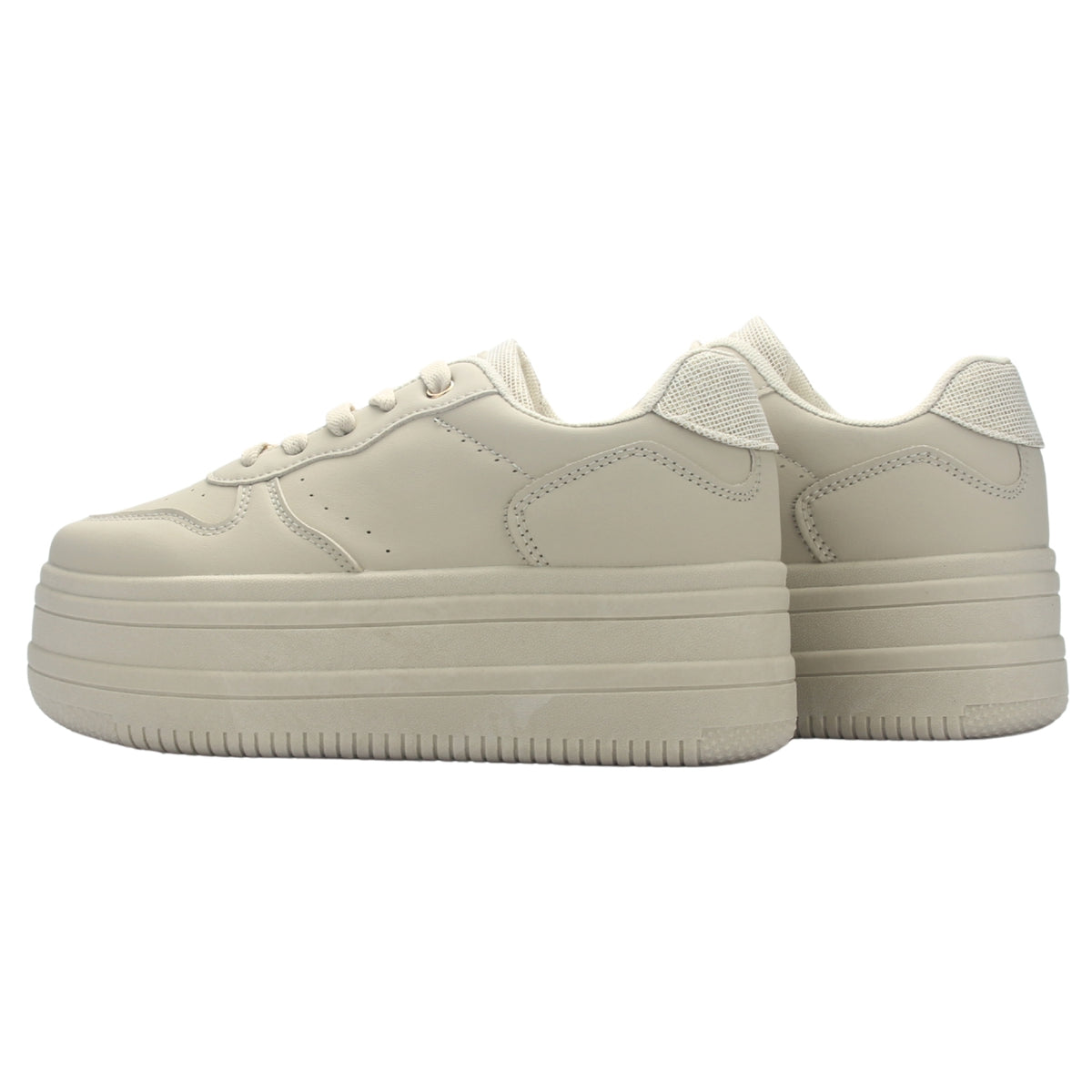 Zapatilla Mujer Chalada Matrix-1 Beige Urbano