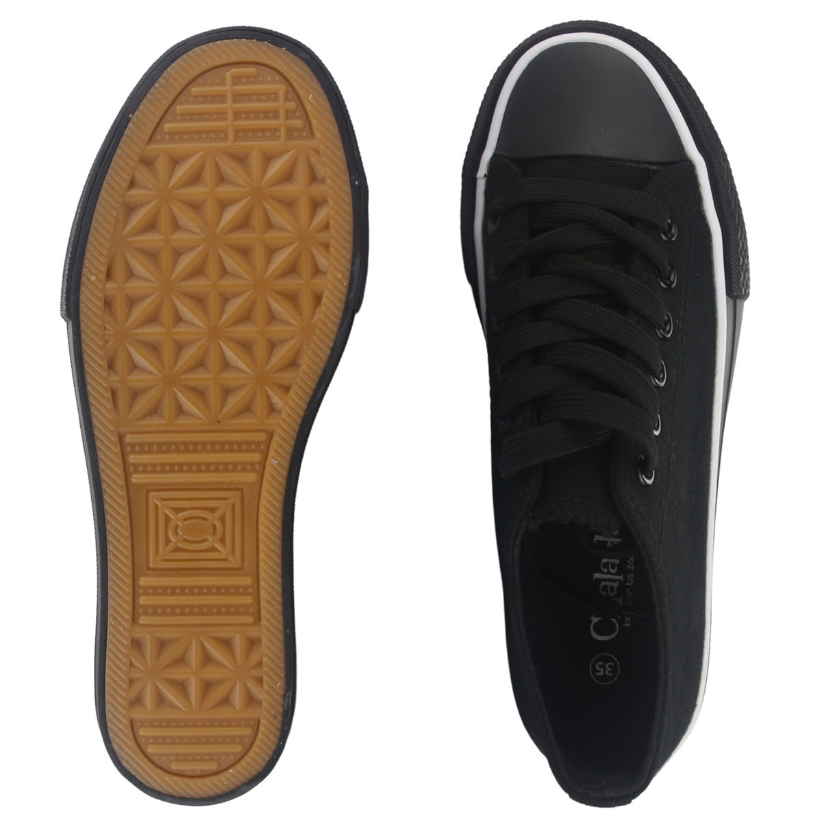 Zapatilla Mujer Chalada Cruni-1 Negro Urbano
