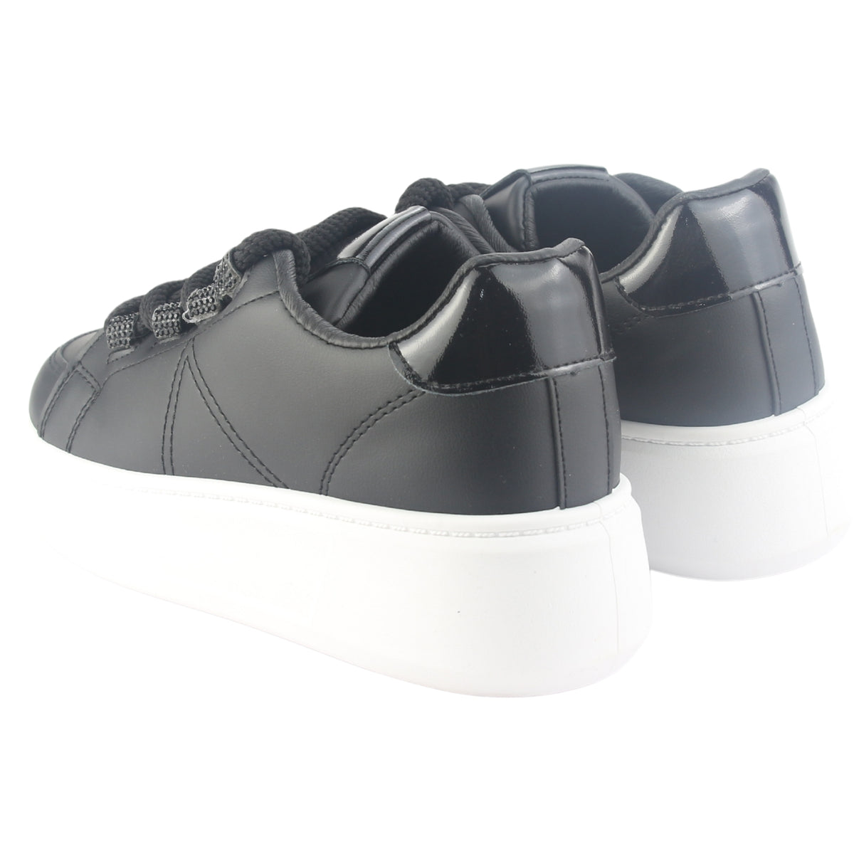 Zapatilla Chalada Mujer Tribol-1 Negro Urbano